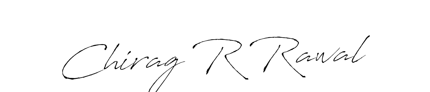 Also we have Chirag R Rawal name is the best signature style. Create professional handwritten signature collection using Antro_Vectra autograph style. Chirag R Rawal signature style 6 images and pictures png