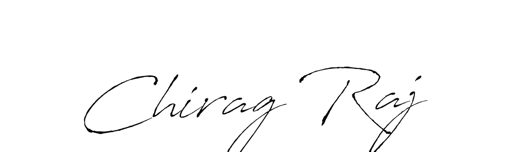 Chirag Raj stylish signature style. Best Handwritten Sign (Antro_Vectra) for my name. Handwritten Signature Collection Ideas for my name Chirag Raj. Chirag Raj signature style 6 images and pictures png