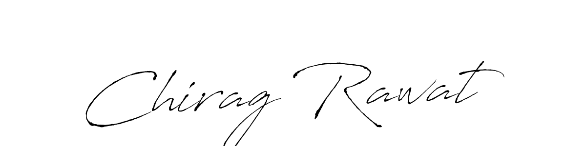 Create a beautiful signature design for name Chirag Rawat. With this signature (Antro_Vectra) fonts, you can make a handwritten signature for free. Chirag Rawat signature style 6 images and pictures png