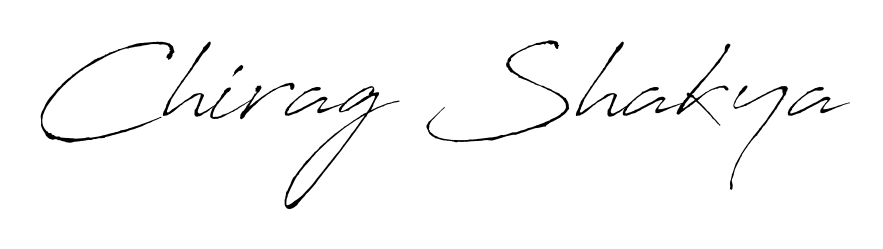 Get an exclusive digital autograph for Chirag Shakya. The Antro_Vectra typeface captures the charm of real penmanship on paper. Chirag Shakya signature style 6 images and pictures png