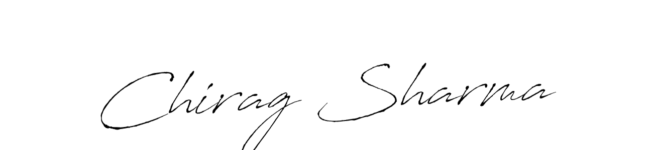 You should practise on your own different ways (Antro_Vectra) to write your name (Chirag Sharma) in signature. don't let someone else do it for you. Chirag Sharma signature style 6 images and pictures png