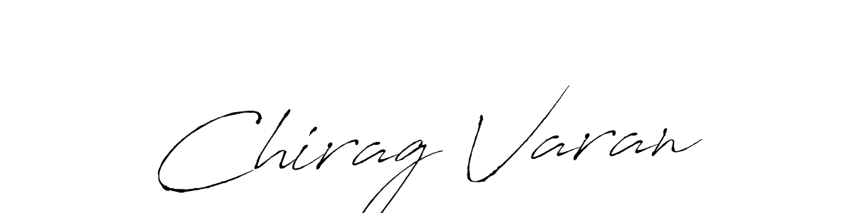 Make a beautiful signature design for name Chirag Varan. With this signature (Antro_Vectra) style, you can create a handwritten signature for free. Chirag Varan signature style 6 images and pictures png