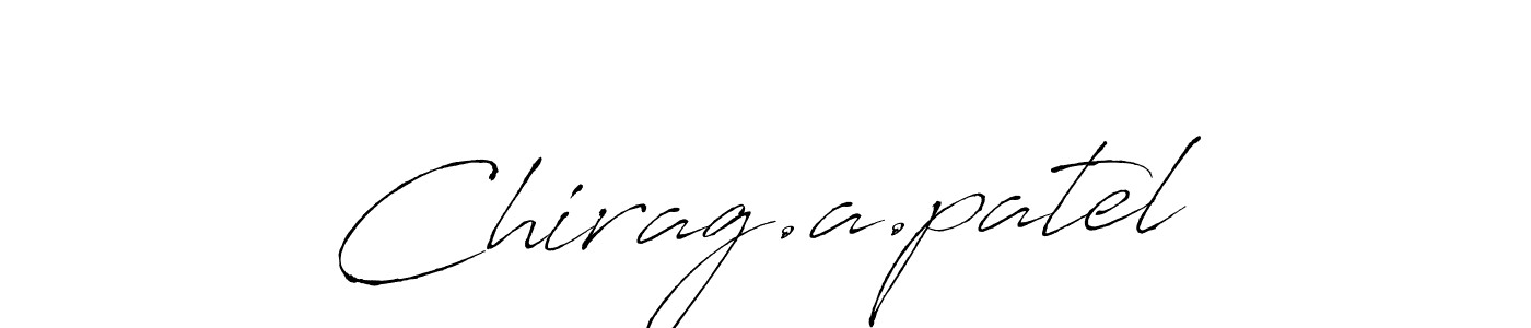 Use a signature maker to create a handwritten signature online. With this signature software, you can design (Antro_Vectra) your own signature for name Chirag.a.patel. Chirag.a.patel signature style 6 images and pictures png
