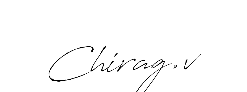 Once you've used our free online signature maker to create your best signature Antro_Vectra style, it's time to enjoy all of the benefits that Chirag.v name signing documents. Chirag.v signature style 6 images and pictures png