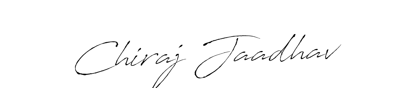 This is the best signature style for the Chiraj Jaadhav name. Also you like these signature font (Antro_Vectra). Mix name signature. Chiraj Jaadhav signature style 6 images and pictures png