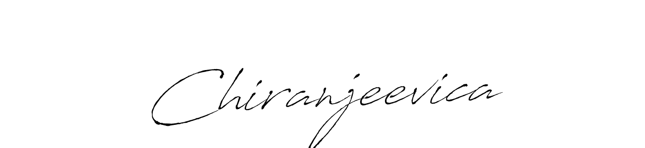 Chiranjeevica stylish signature style. Best Handwritten Sign (Antro_Vectra) for my name. Handwritten Signature Collection Ideas for my name Chiranjeevica. Chiranjeevica signature style 6 images and pictures png