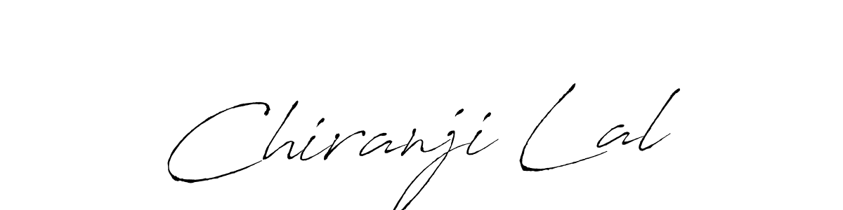Create a beautiful signature design for name Chiranji Lal. With this signature (Antro_Vectra) fonts, you can make a handwritten signature for free. Chiranji Lal signature style 6 images and pictures png