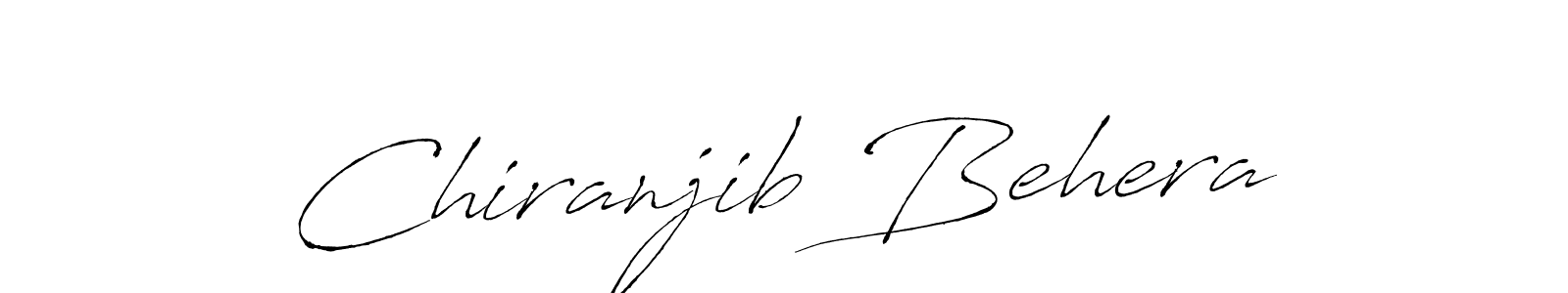 How to make Chiranjib Behera signature? Antro_Vectra is a professional autograph style. Create handwritten signature for Chiranjib Behera name. Chiranjib Behera signature style 6 images and pictures png