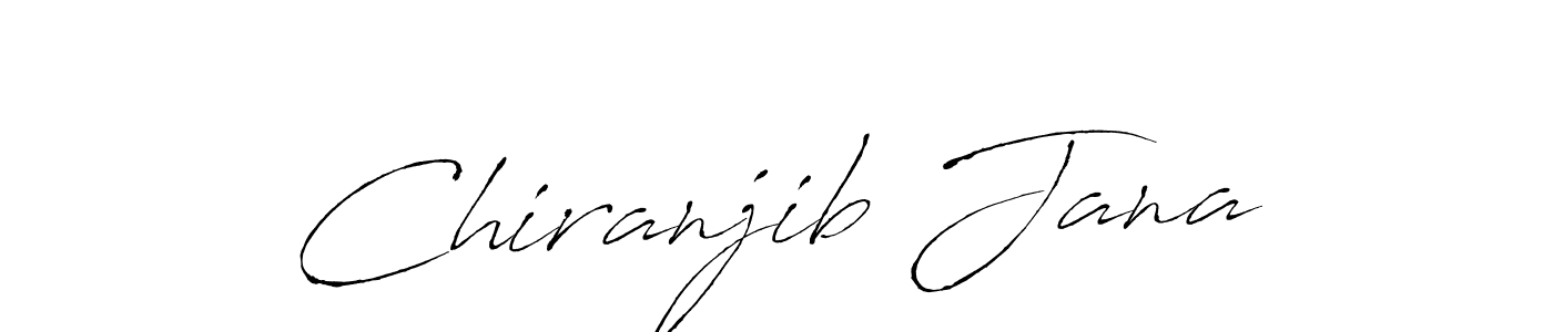 Also we have Chiranjib Jana name is the best signature style. Create professional handwritten signature collection using Antro_Vectra autograph style. Chiranjib Jana signature style 6 images and pictures png