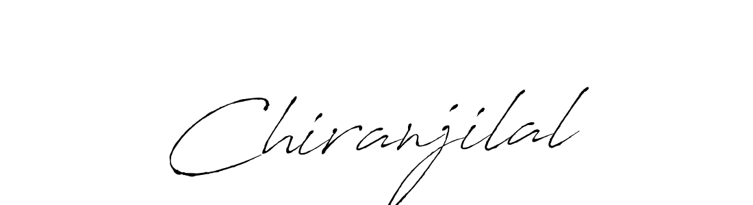 Chiranjilal stylish signature style. Best Handwritten Sign (Antro_Vectra) for my name. Handwritten Signature Collection Ideas for my name Chiranjilal. Chiranjilal signature style 6 images and pictures png