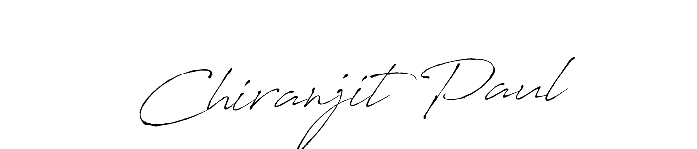 Also we have Chiranjit Paul name is the best signature style. Create professional handwritten signature collection using Antro_Vectra autograph style. Chiranjit Paul signature style 6 images and pictures png