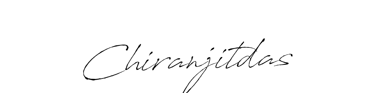 Create a beautiful signature design for name Chiranjitdas. With this signature (Antro_Vectra) fonts, you can make a handwritten signature for free. Chiranjitdas signature style 6 images and pictures png