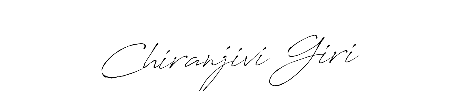 Chiranjivi Giri stylish signature style. Best Handwritten Sign (Antro_Vectra) for my name. Handwritten Signature Collection Ideas for my name Chiranjivi Giri. Chiranjivi Giri signature style 6 images and pictures png