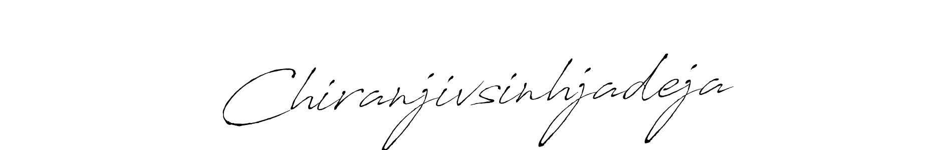 Design your own signature with our free online signature maker. With this signature software, you can create a handwritten (Antro_Vectra) signature for name Chiranjivsinhjadeja. Chiranjivsinhjadeja signature style 6 images and pictures png