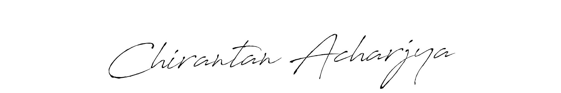 if you are searching for the best signature style for your name Chirantan Acharjya. so please give up your signature search. here we have designed multiple signature styles  using Antro_Vectra. Chirantan Acharjya signature style 6 images and pictures png