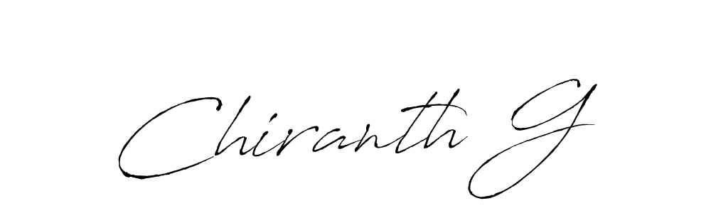 Also You can easily find your signature by using the search form. We will create Chiranth G name handwritten signature images for you free of cost using Antro_Vectra sign style. Chiranth G signature style 6 images and pictures png