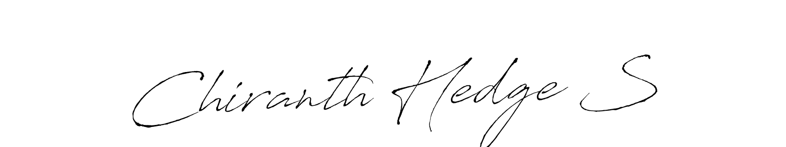 Similarly Antro_Vectra is the best handwritten signature design. Signature creator online .You can use it as an online autograph creator for name Chiranth Hedge S. Chiranth Hedge S signature style 6 images and pictures png