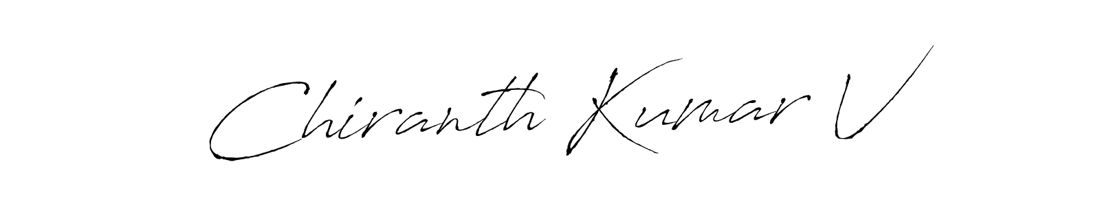 Once you've used our free online signature maker to create your best signature Antro_Vectra style, it's time to enjoy all of the benefits that Chiranth Kumar V name signing documents. Chiranth Kumar V signature style 6 images and pictures png