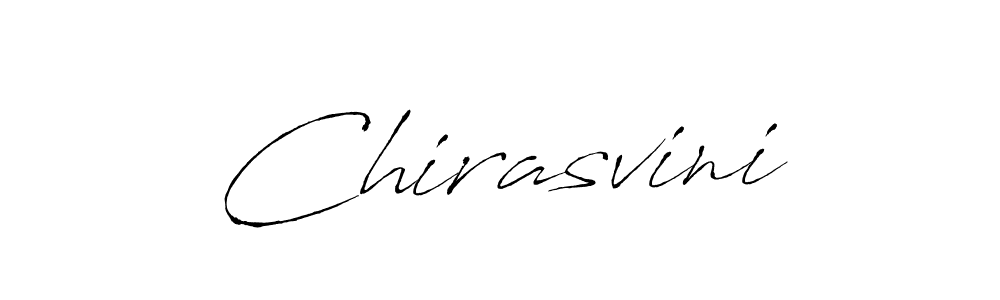 Also we have Chirasvini name is the best signature style. Create professional handwritten signature collection using Antro_Vectra autograph style. Chirasvini signature style 6 images and pictures png