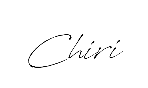 Use a signature maker to create a handwritten signature online. With this signature software, you can design (Antro_Vectra) your own signature for name Chiri. Chiri signature style 6 images and pictures png