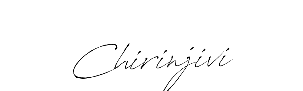 Design your own signature with our free online signature maker. With this signature software, you can create a handwritten (Antro_Vectra) signature for name Chirinjivi. Chirinjivi signature style 6 images and pictures png