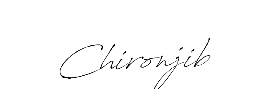 Also we have Chironjib name is the best signature style. Create professional handwritten signature collection using Antro_Vectra autograph style. Chironjib signature style 6 images and pictures png