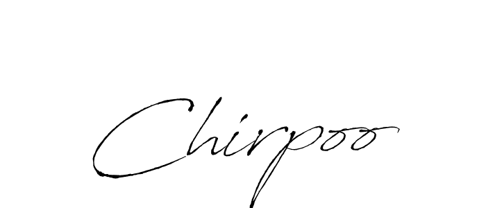 Similarly Antro_Vectra is the best handwritten signature design. Signature creator online .You can use it as an online autograph creator for name Chirpoo. Chirpoo signature style 6 images and pictures png