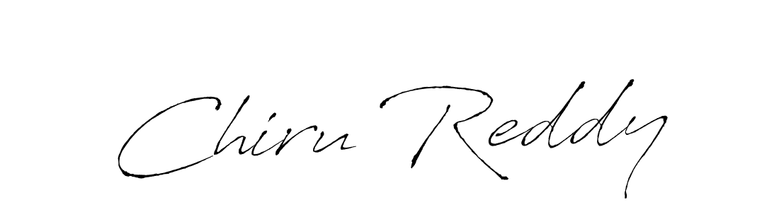 The best way (Antro_Vectra) to make a short signature is to pick only two or three words in your name. The name Chiru Reddy include a total of six letters. For converting this name. Chiru Reddy signature style 6 images and pictures png