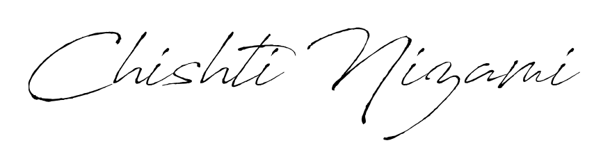 If you are searching for the best signature style for your name Chishti Nizami, here we have designed multiple signature styles using Antro_Vectra. Chishti Nizami signature style 6 images and pictures png