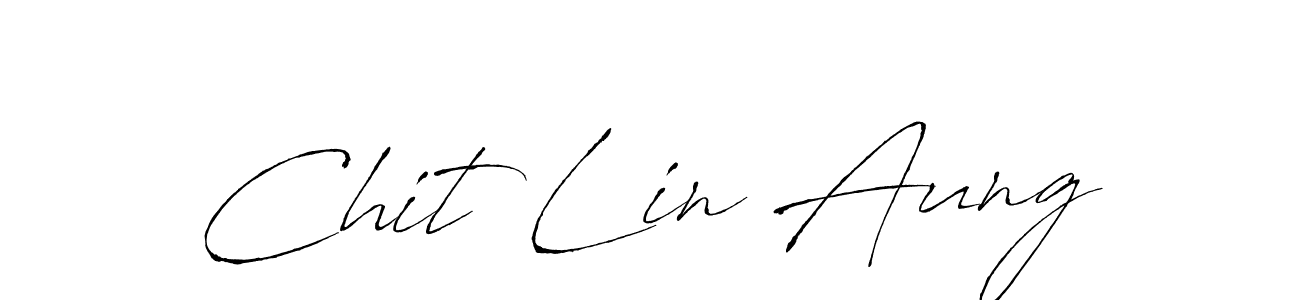 This is the best signature style for the Chit Lin Aung name. Also you like these signature font (Antro_Vectra). Mix name signature. Chit Lin Aung signature style 6 images and pictures png