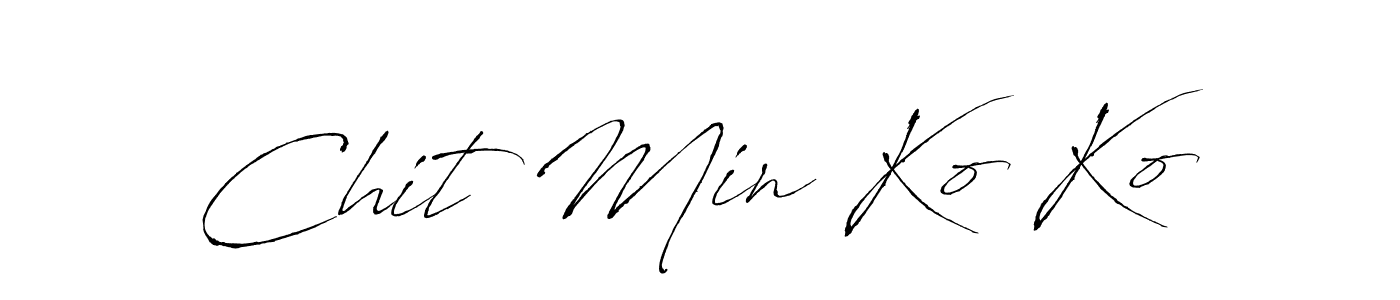 Also You can easily find your signature by using the search form. We will create Chit Min Ko Ko name handwritten signature images for you free of cost using Antro_Vectra sign style. Chit Min Ko Ko signature style 6 images and pictures png