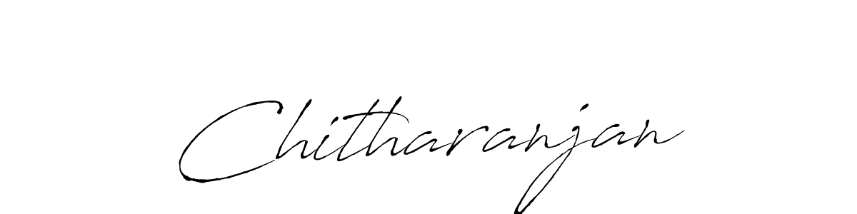 Make a beautiful signature design for name Chitharanjan. With this signature (Antro_Vectra) style, you can create a handwritten signature for free. Chitharanjan signature style 6 images and pictures png