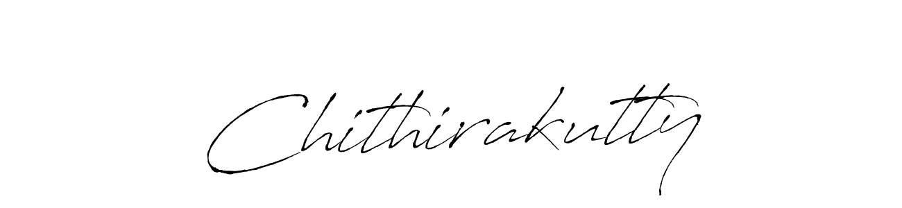 Use a signature maker to create a handwritten signature online. With this signature software, you can design (Antro_Vectra) your own signature for name Chithirakutty. Chithirakutty signature style 6 images and pictures png