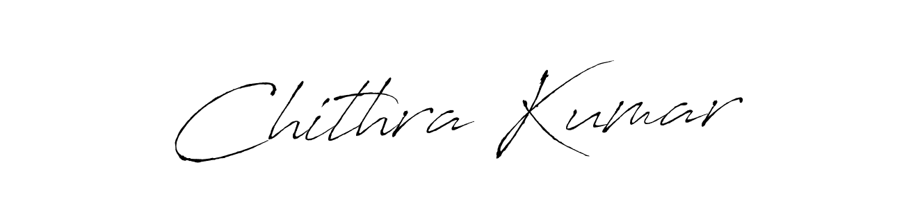 Antro_Vectra is a professional signature style that is perfect for those who want to add a touch of class to their signature. It is also a great choice for those who want to make their signature more unique. Get Chithra Kumar name to fancy signature for free. Chithra Kumar signature style 6 images and pictures png