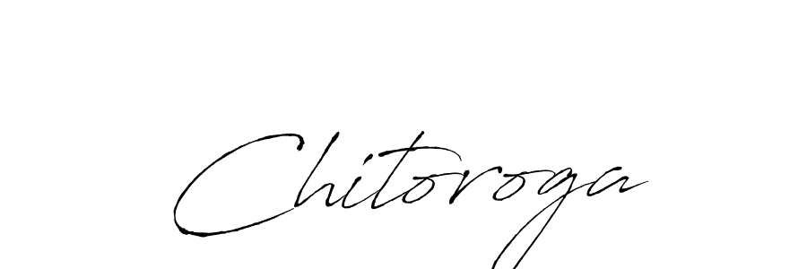 Also we have Chitoroga name is the best signature style. Create professional handwritten signature collection using Antro_Vectra autograph style. Chitoroga signature style 6 images and pictures png