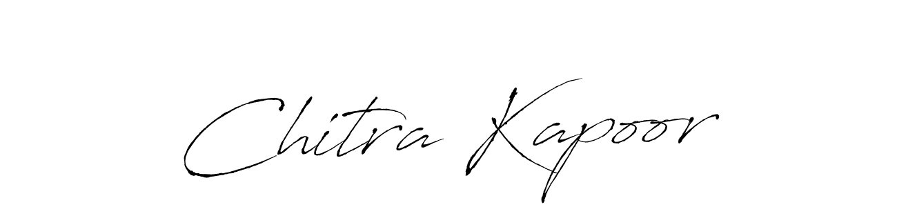 How to make Chitra Kapoor signature? Antro_Vectra is a professional autograph style. Create handwritten signature for Chitra Kapoor name. Chitra Kapoor signature style 6 images and pictures png