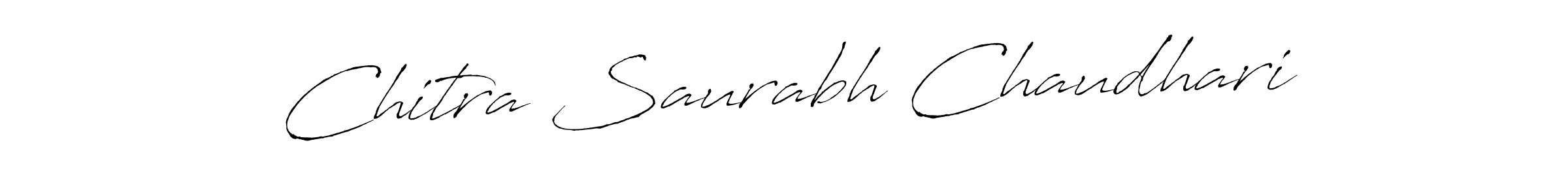 Make a beautiful signature design for name Chitra Saurabh Chaudhari. With this signature (Antro_Vectra) style, you can create a handwritten signature for free. Chitra Saurabh Chaudhari signature style 6 images and pictures png
