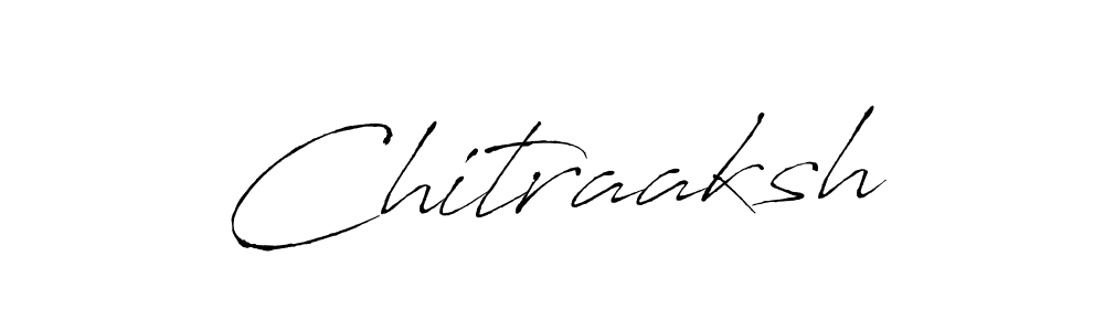 Design your own signature with our free online signature maker. With this signature software, you can create a handwritten (Antro_Vectra) signature for name Chitraaksh. Chitraaksh signature style 6 images and pictures png