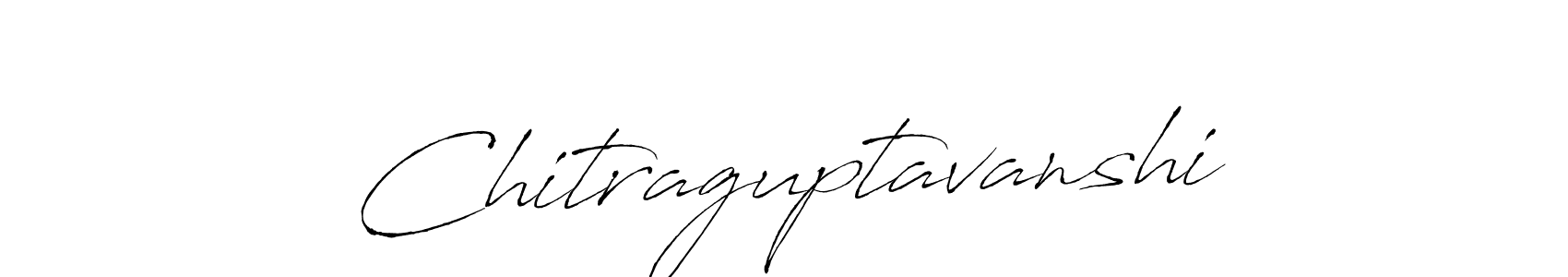 How to make Chitraguptavanshi name signature. Use Antro_Vectra style for creating short signs online. This is the latest handwritten sign. Chitraguptavanshi signature style 6 images and pictures png