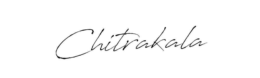Design your own signature with our free online signature maker. With this signature software, you can create a handwritten (Antro_Vectra) signature for name Chitrakala. Chitrakala signature style 6 images and pictures png