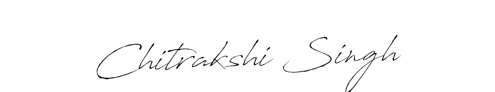 The best way (Antro_Vectra) to make a short signature is to pick only two or three words in your name. The name Chitrakshi Singh include a total of six letters. For converting this name. Chitrakshi Singh signature style 6 images and pictures png