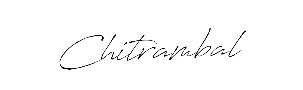 Design your own signature with our free online signature maker. With this signature software, you can create a handwritten (Antro_Vectra) signature for name Chitrambal. Chitrambal signature style 6 images and pictures png