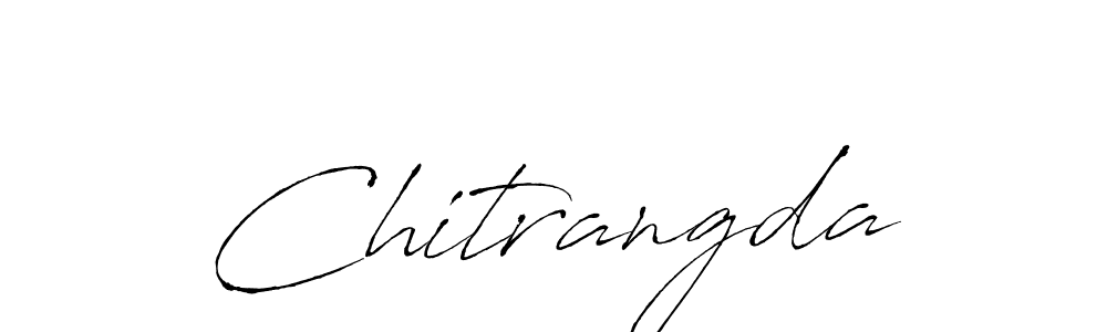 Design your own signature with our free online signature maker. With this signature software, you can create a handwritten (Antro_Vectra) signature for name Chitrangda. Chitrangda signature style 6 images and pictures png