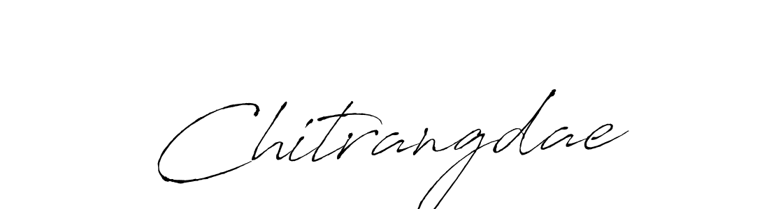 How to make Chitrangdae signature? Antro_Vectra is a professional autograph style. Create handwritten signature for Chitrangdae name. Chitrangdae signature style 6 images and pictures png