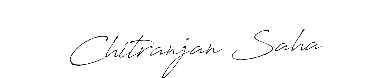 Design your own signature with our free online signature maker. With this signature software, you can create a handwritten (Antro_Vectra) signature for name Chitranjan Saha. Chitranjan Saha signature style 6 images and pictures png