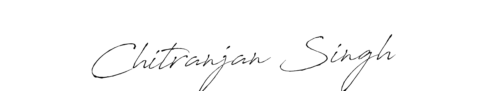 Create a beautiful signature design for name Chitranjan Singh. With this signature (Antro_Vectra) fonts, you can make a handwritten signature for free. Chitranjan Singh signature style 6 images and pictures png
