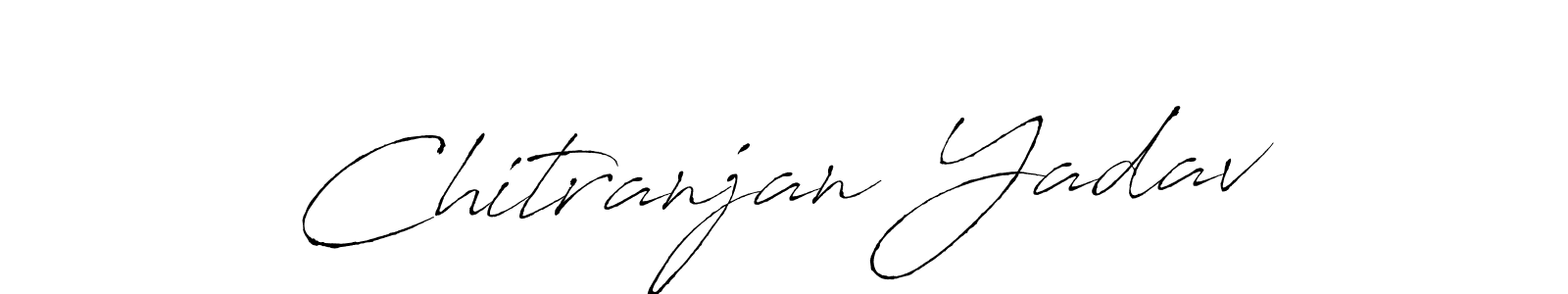 Chitranjan Yadav stylish signature style. Best Handwritten Sign (Antro_Vectra) for my name. Handwritten Signature Collection Ideas for my name Chitranjan Yadav. Chitranjan Yadav signature style 6 images and pictures png