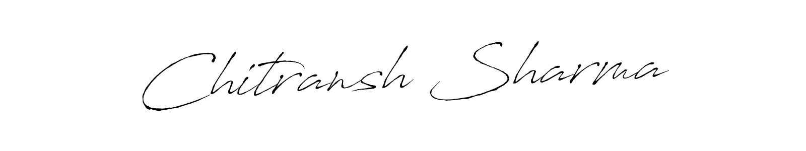 Make a beautiful signature design for name Chitransh Sharma. Use this online signature maker to create a handwritten signature for free. Chitransh Sharma signature style 6 images and pictures png