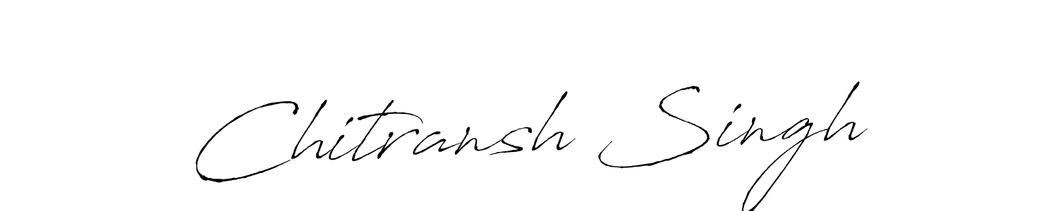 This is the best signature style for the Chitransh Singh name. Also you like these signature font (Antro_Vectra). Mix name signature. Chitransh Singh signature style 6 images and pictures png