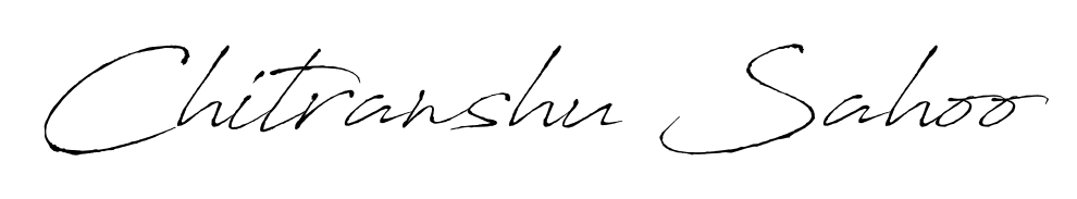 Similarly Antro_Vectra is the best handwritten signature design. Signature creator online. You can use it as an online autograph creator for name Chitranshu Sahoo. Chitranshu Sahoo signature style 6 images and pictures png